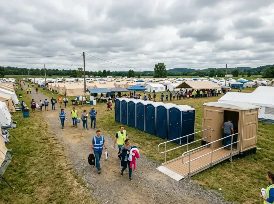 disaster-relief-camp-restrooms-010 — frequently asked questions, Dumpster & Portable Bathrooms Rental in Chanute, KS